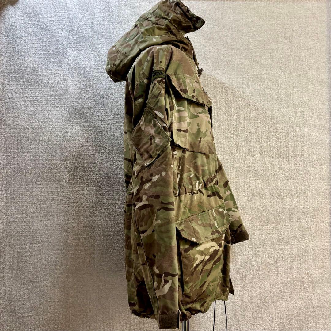 イギリス軍 実物 コンバットスモック L～XL位 ミリタリージャケット カモフラ
