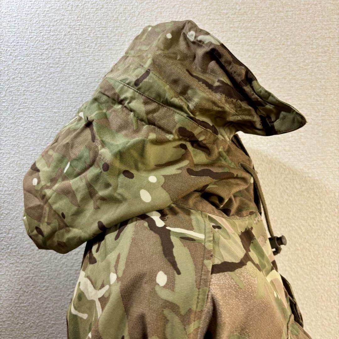 イギリス軍 実物 コンバットスモック L～XL位 ミリタリージャケット カモフラ