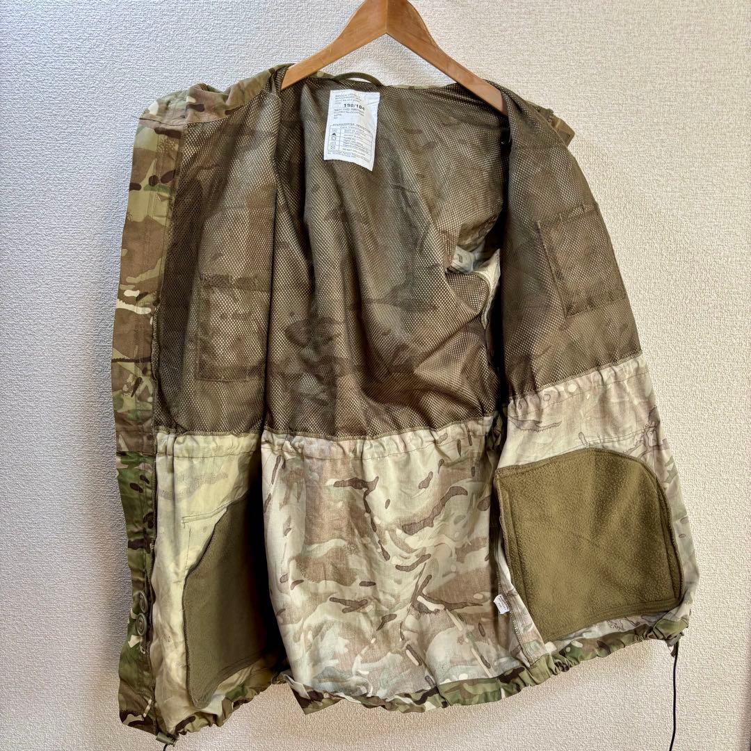 イギリス軍 実物 コンバットスモック L～XL位 ミリタリージャケット カモフラ
