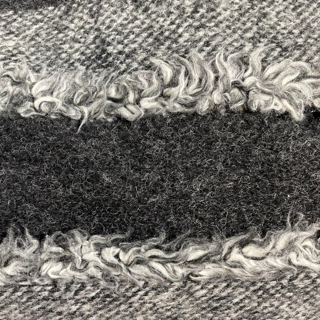 KEIKO KISI by NOSH フリンジボーダーツイードハーフコート