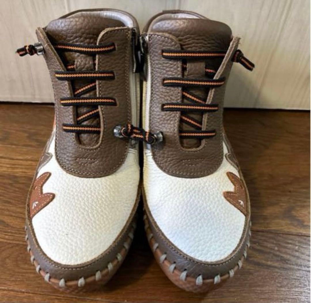 エスタシオン アニマルパッチワーク厚底スニーカー 春 ネコ