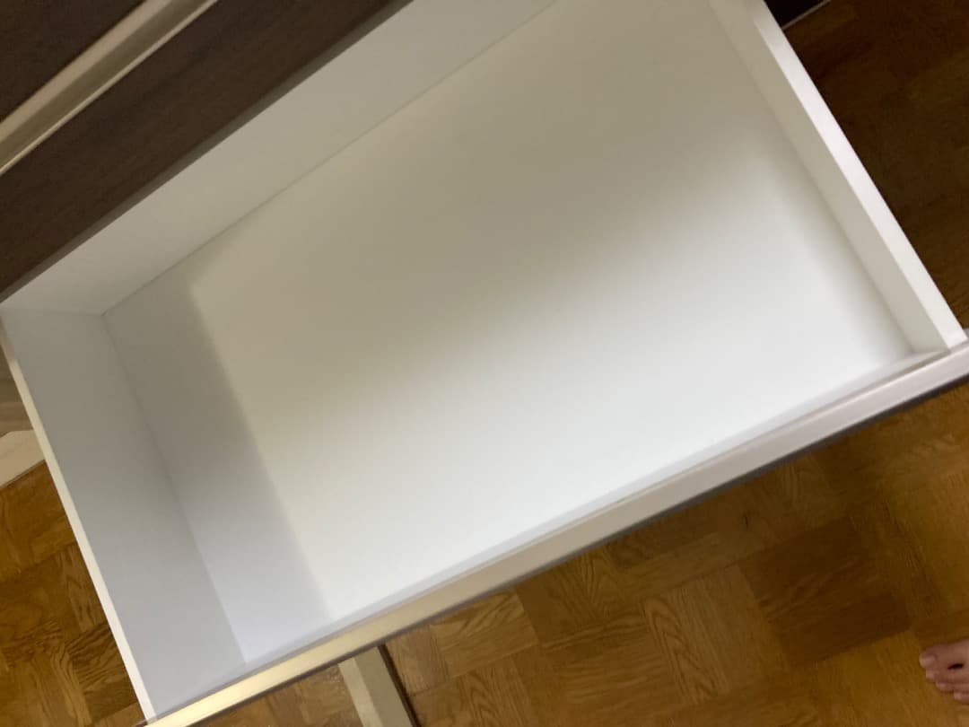 【まだい】キッチンカウンター 　ウォールナット色　幅120cm