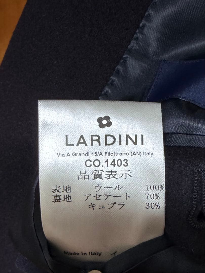 LARDINI ダブルブレストチェスター