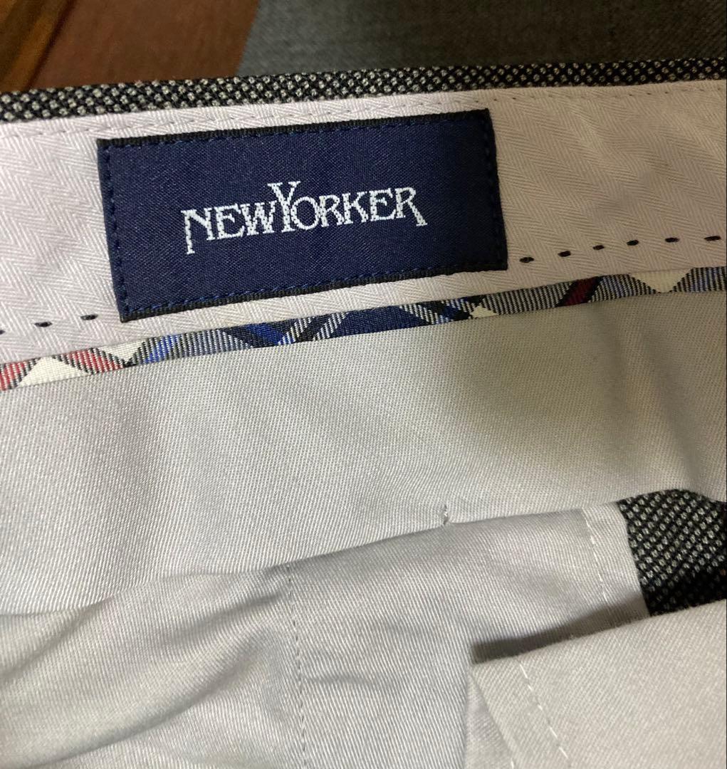 NEWYORKER グレー ビジネススーツ　秋、冬用