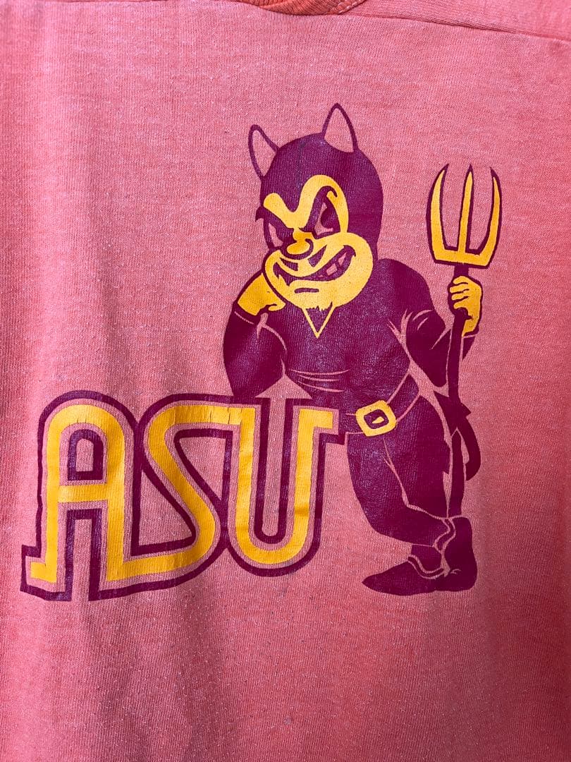 ラッセルアスレチック M ビンテージ　フットボール七分丈シャツ