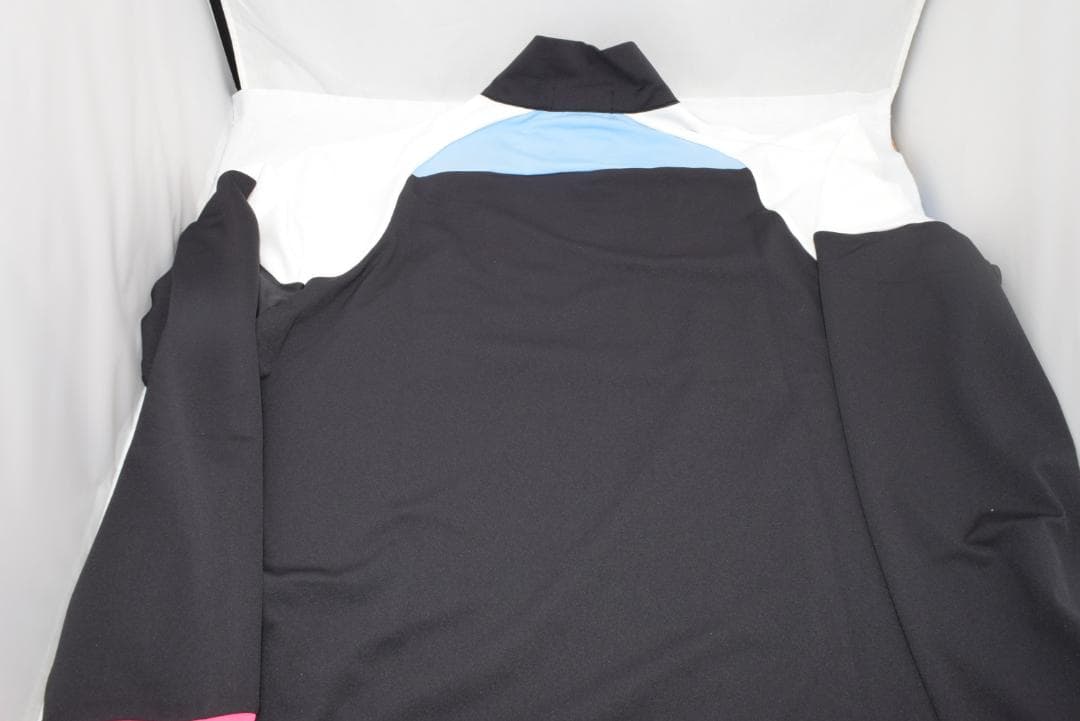 新品☆ダンスウィズドラゴン テクニスタ ZIP モック☆ブラック☆Lサイズ