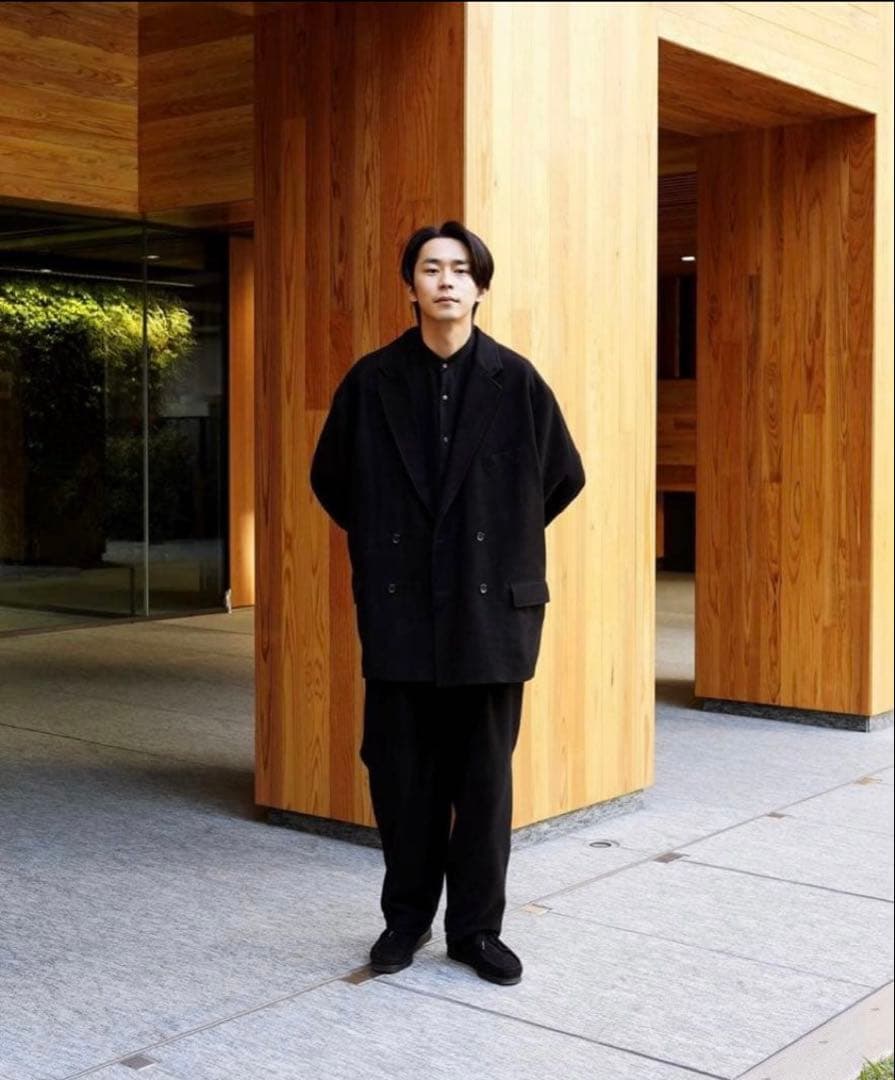 ジャケット・アウター Graphpaper Supima Moleskin Double Jacket