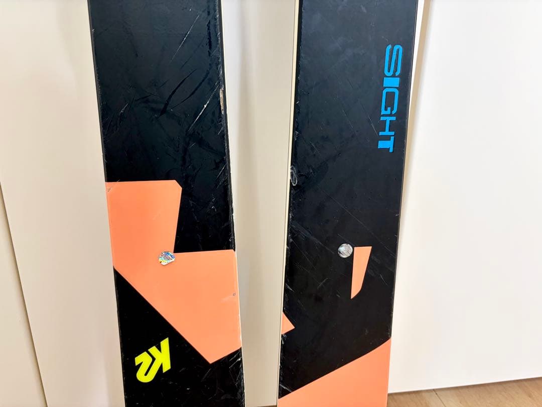 K2 Sight 179cm Marker squire付き　フリースキー