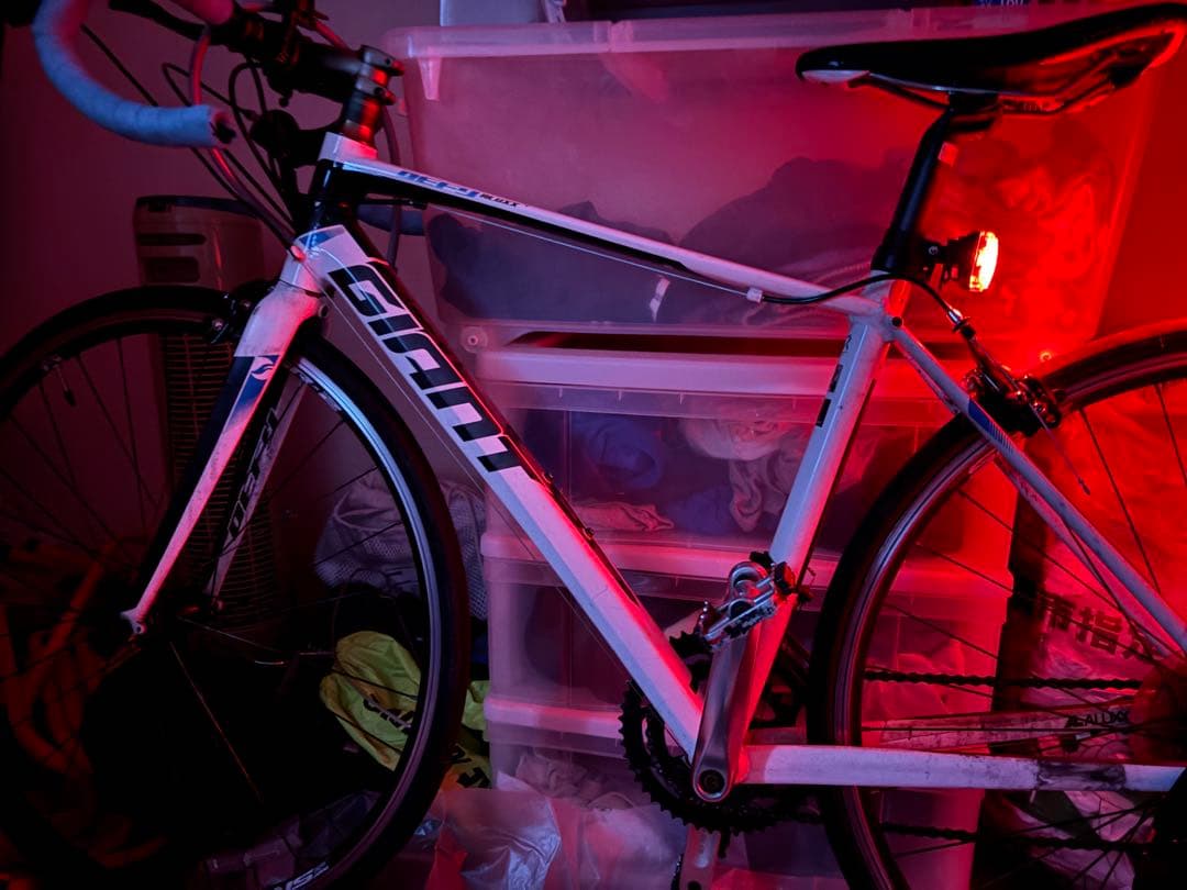 Giant ロードバイク ホワイト 700C 全部セット