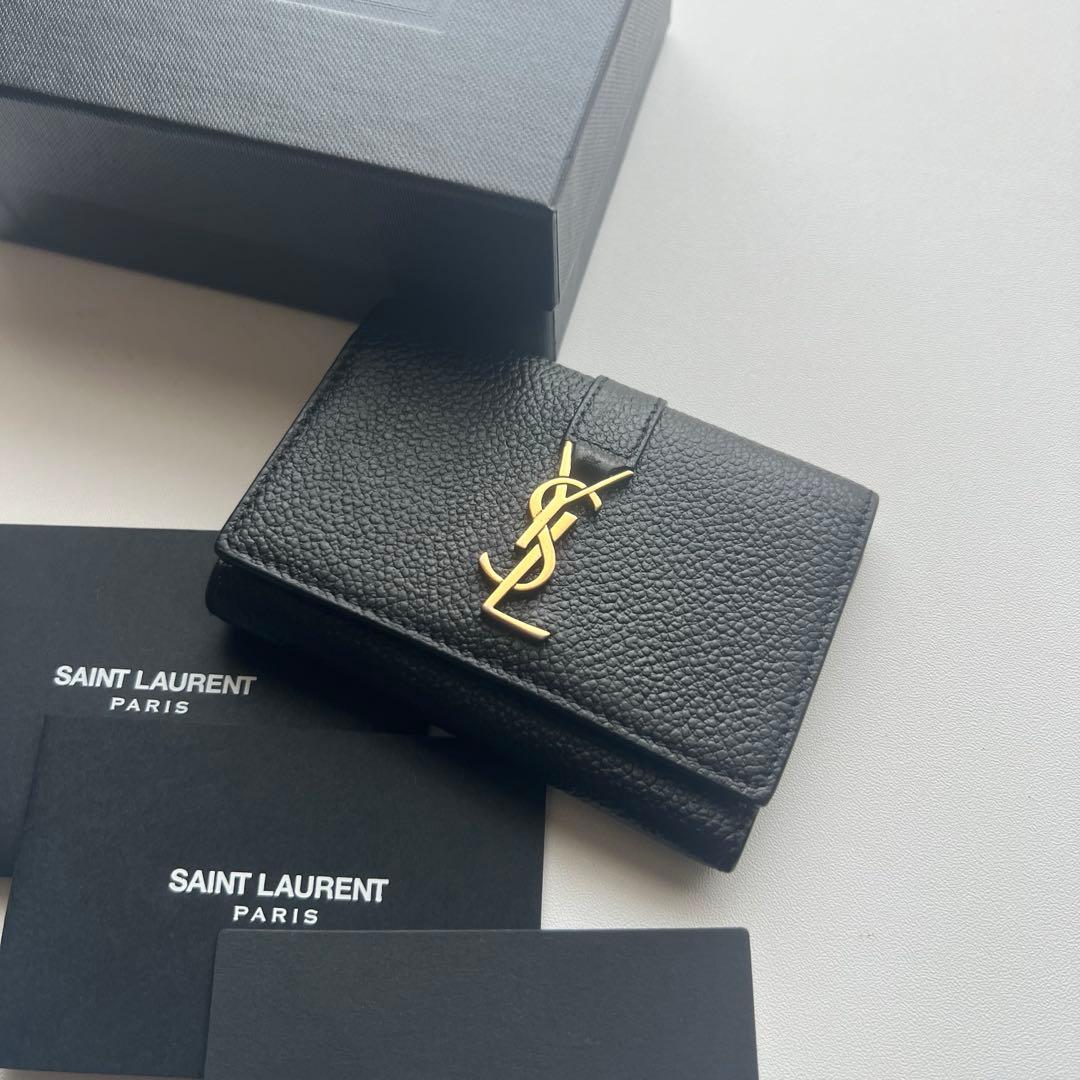 305 極上美品 SAINTLAURENT イヴサンローラン キーケース