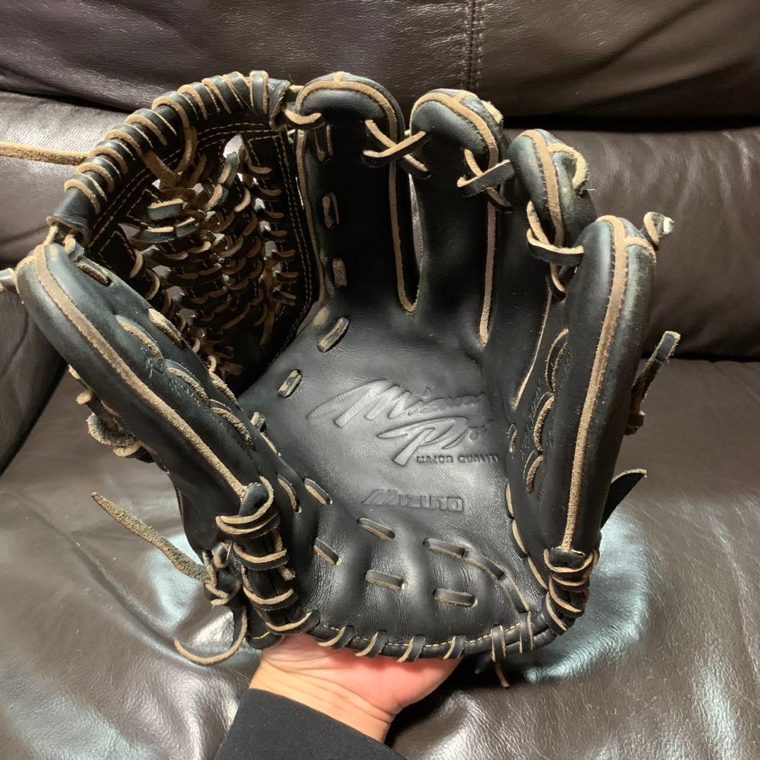 ミズノプロ　硬式内野手用グローブ　haga製　japan