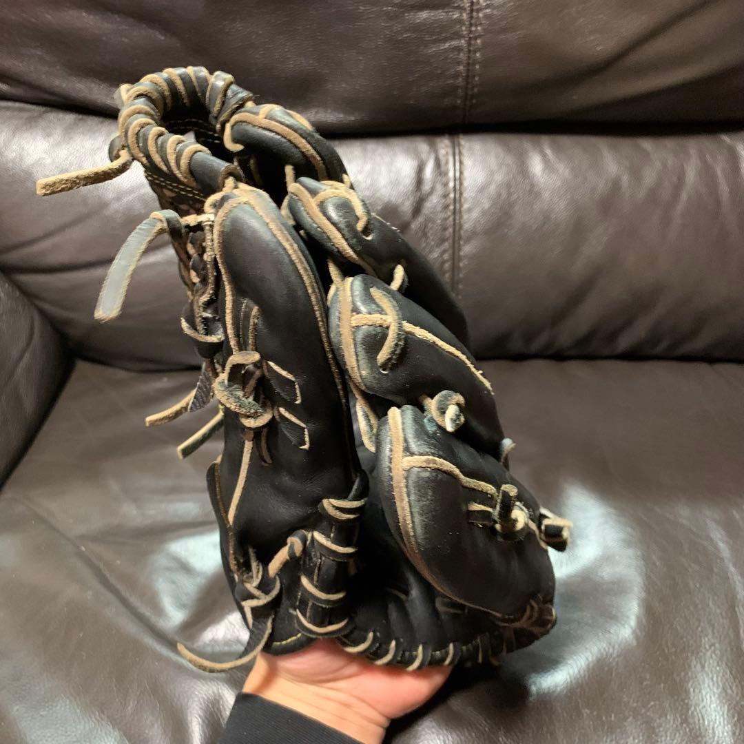 ミズノプロ　硬式内野手用グローブ　haga製　japan