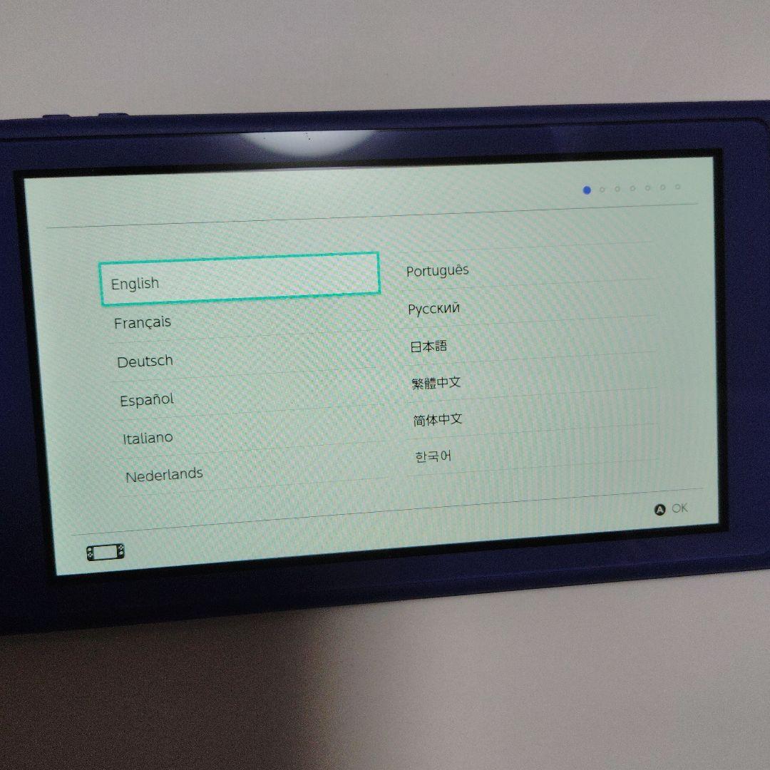 Nintendo　SwitchLite　ブルー　カバー付き