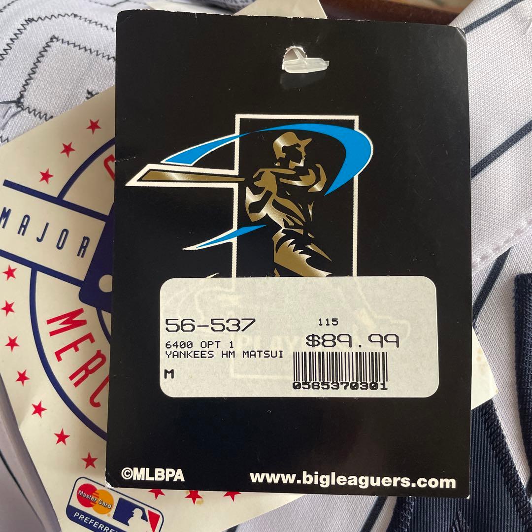 ［新品］ 正規品　ニューヨーク・ヤンキース 松井 秀喜55番 ユニフォームニュー