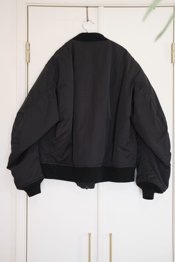 ジャケット・アウター CIOTA MA-1 Flight Jacket 5 BLACK