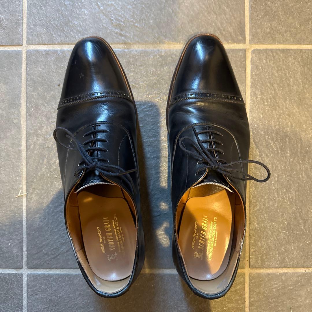 スコッチグレイン ブローデンII 248 サイズ26.5cm ブラック