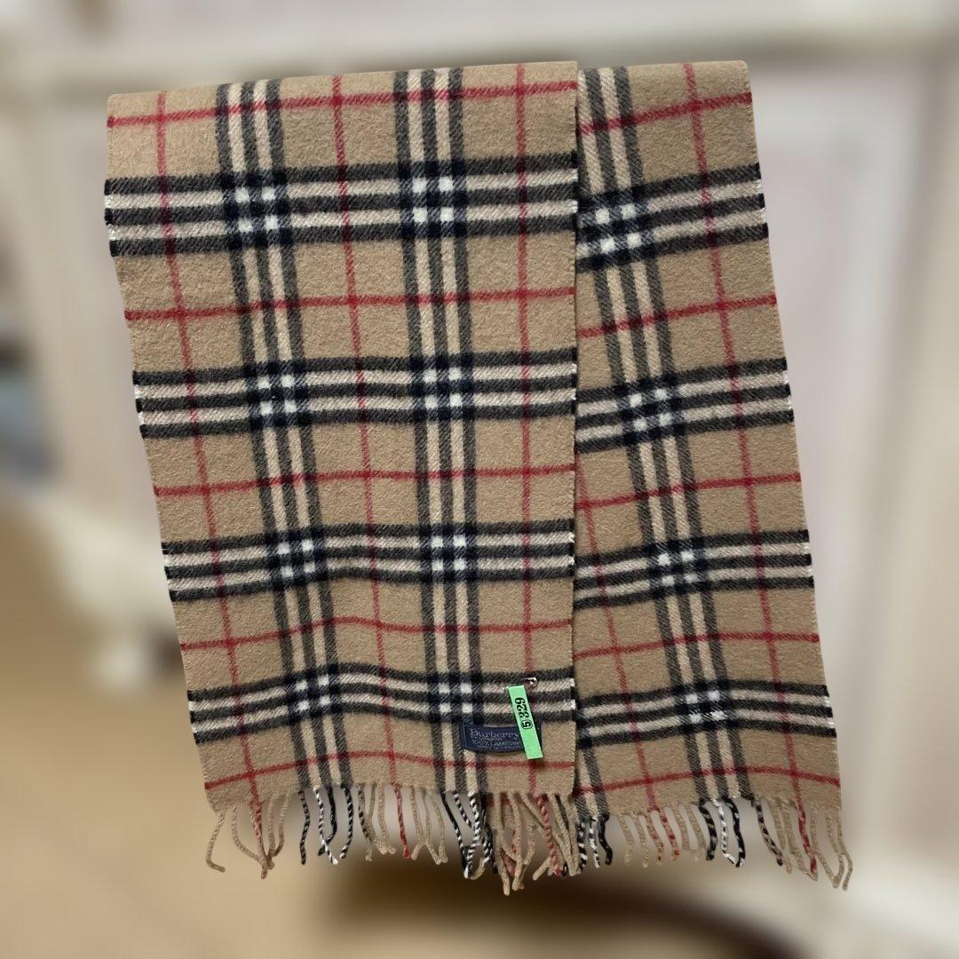 バーバリーマフラー美品