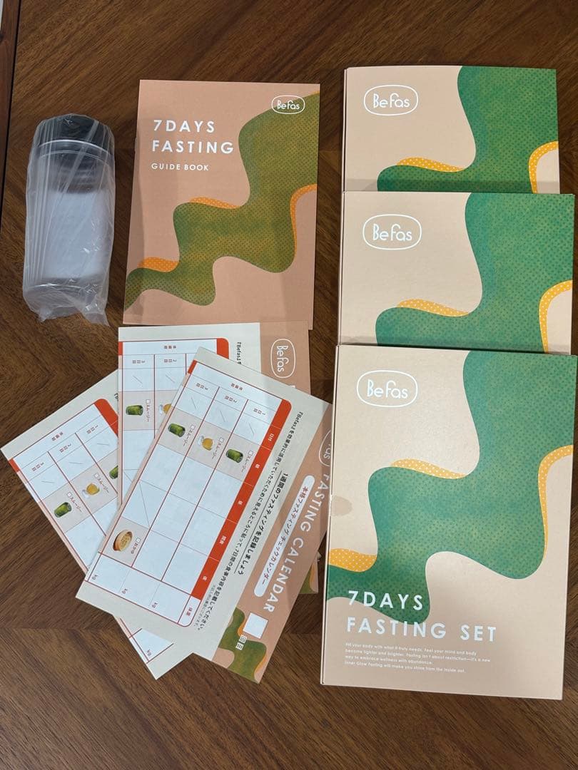 Befas 7Days Fasting Set 3箱セット ボトル付き