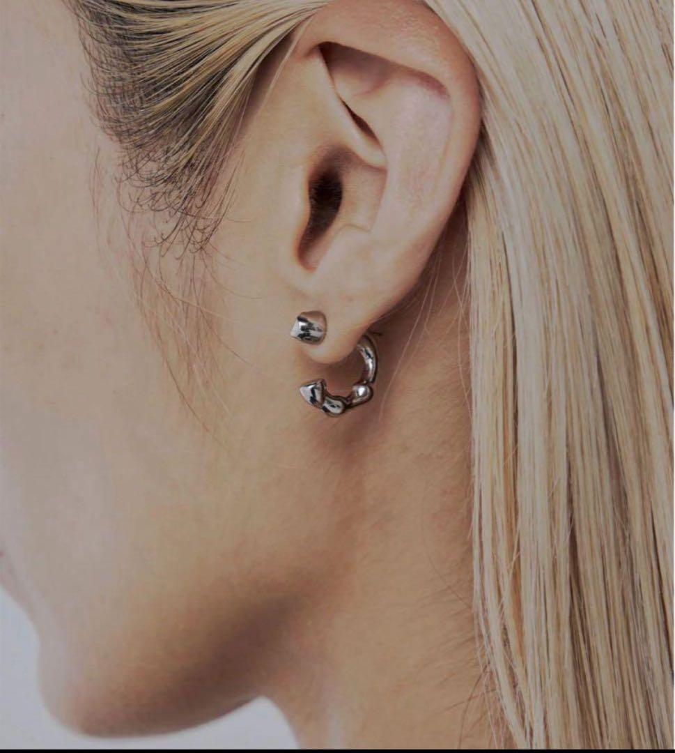 jentlouis Melt half hoop pierce 片耳　新品