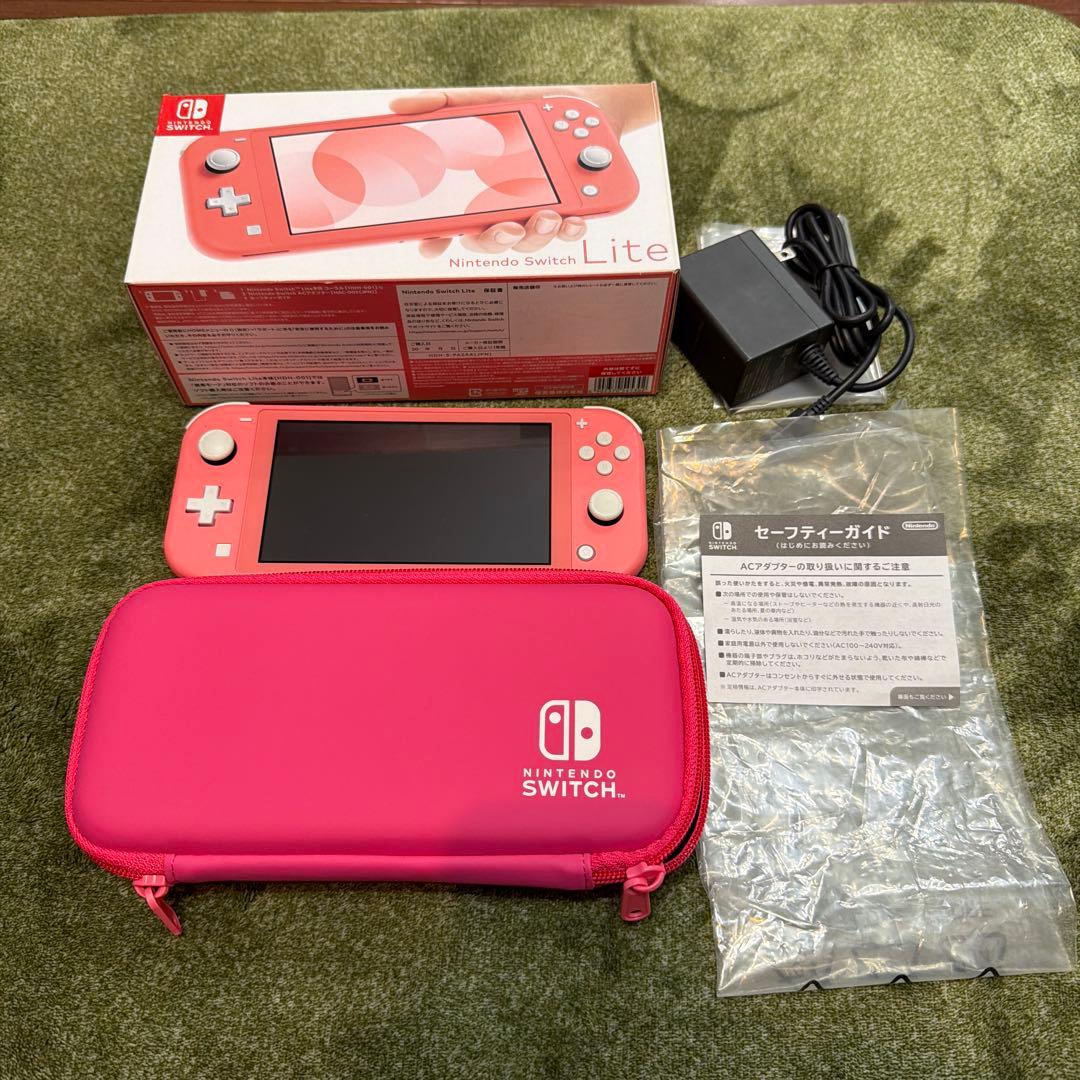 NINTENDO SWITCH Lite コーラル　HDH-001 ソフトセット