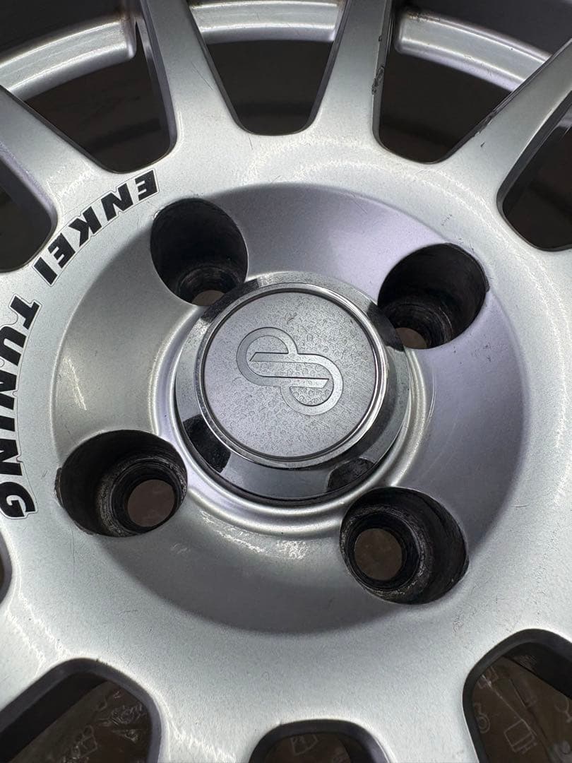 ENKEI TUNING 15インチ シルバー ホイール