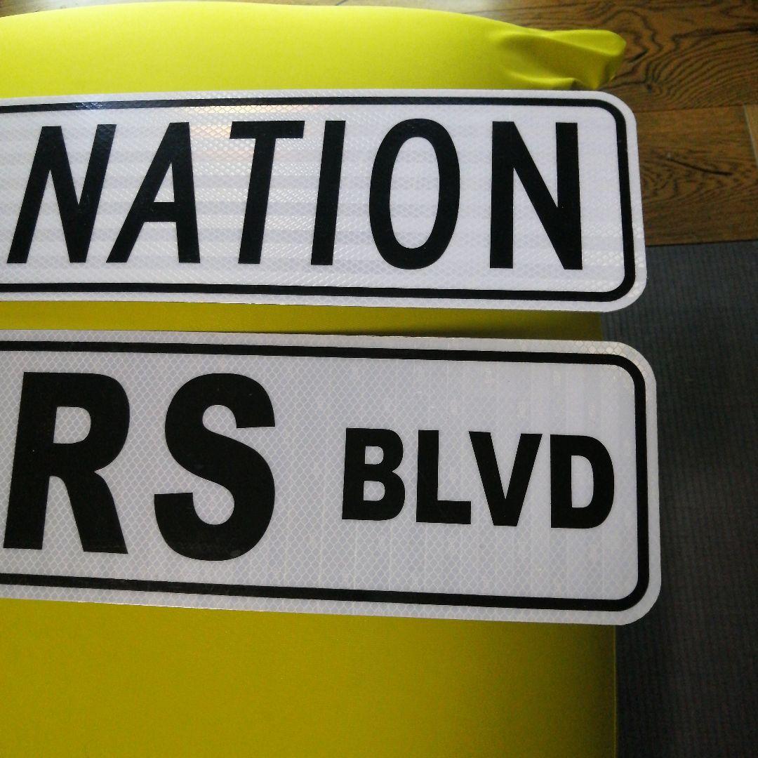 NFL　レイダース　サイン プレート 2枚