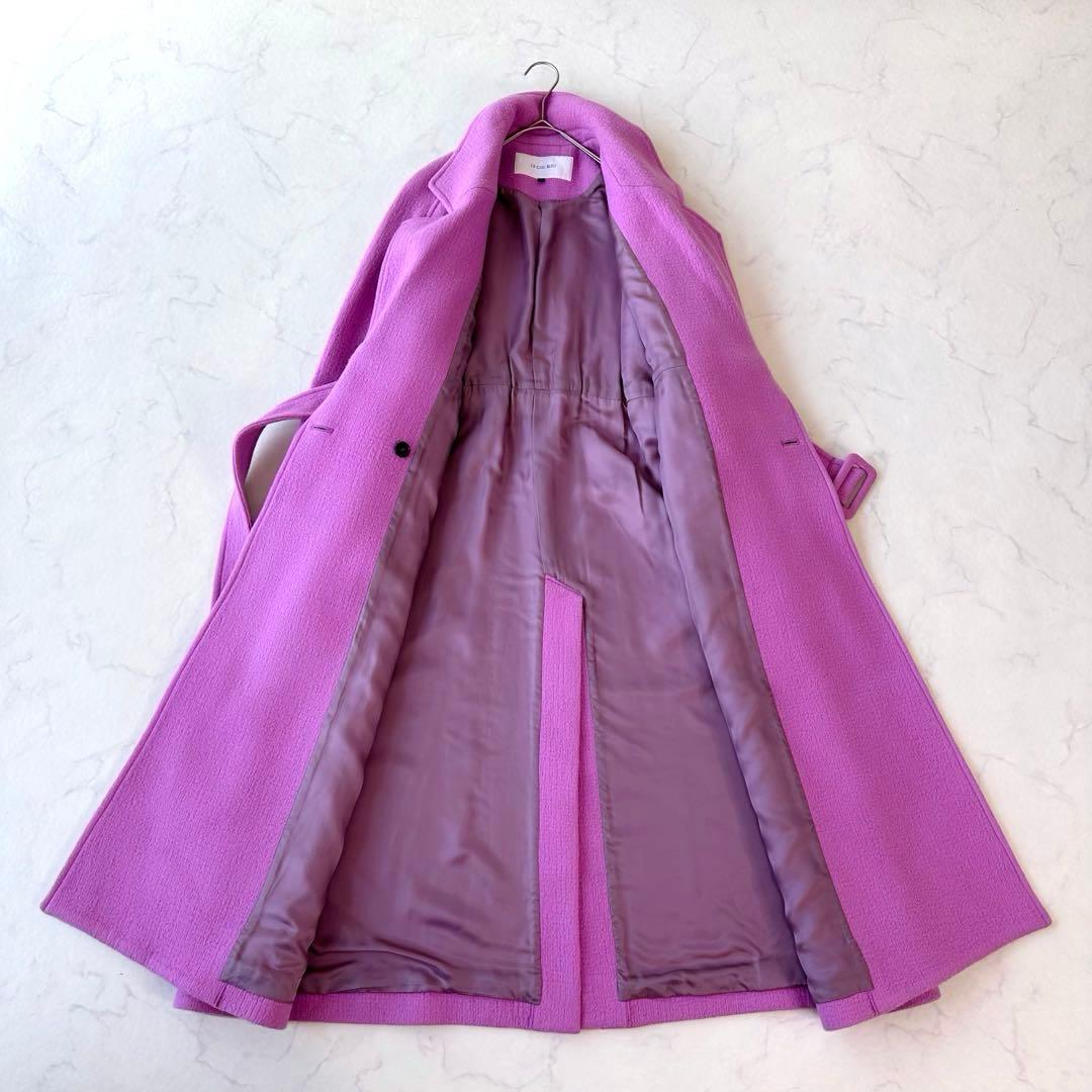 未使用級LE CIEL BLEUルシェルブルー カラービッグコート