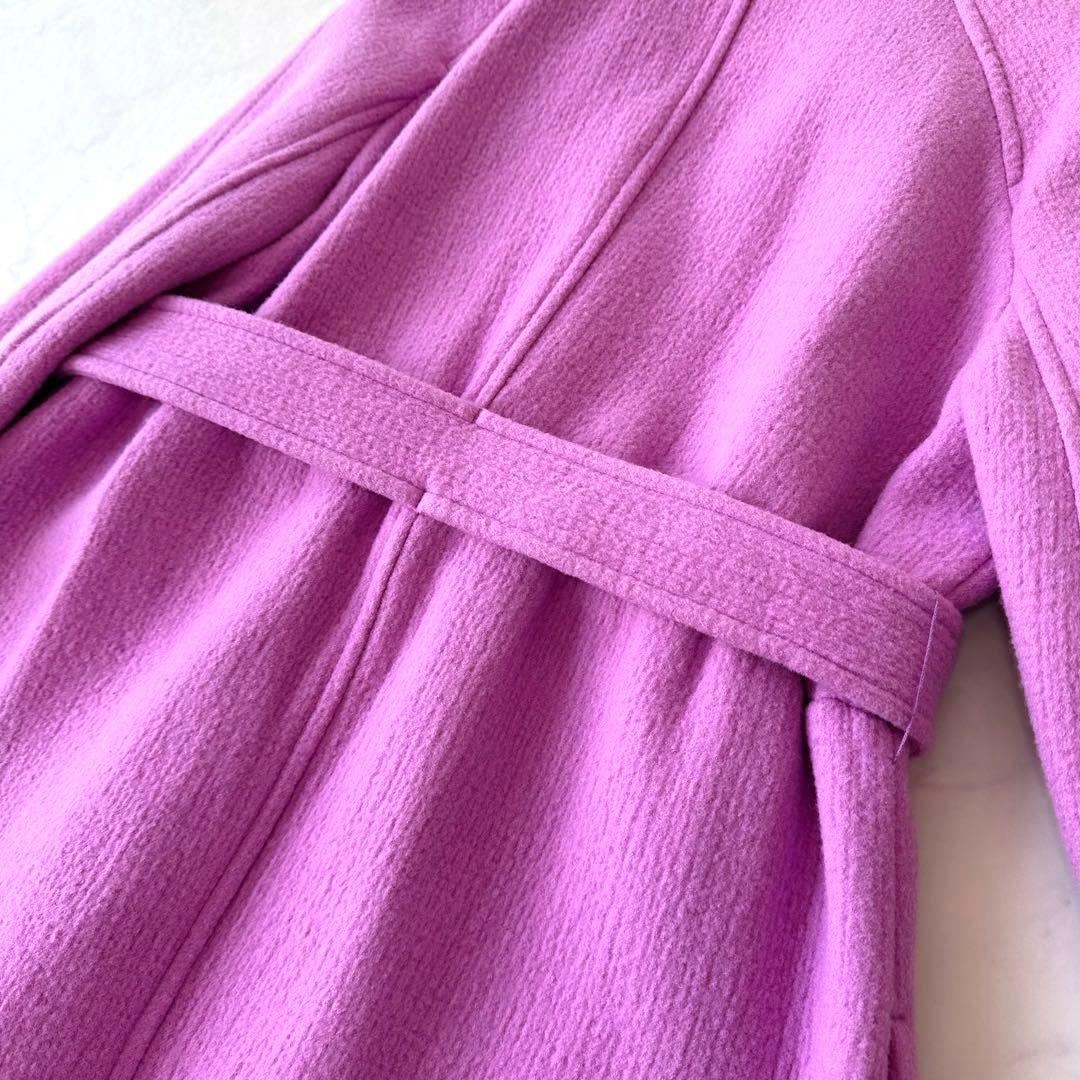 未使用級LE CIEL BLEUルシェルブルー カラービッグコート