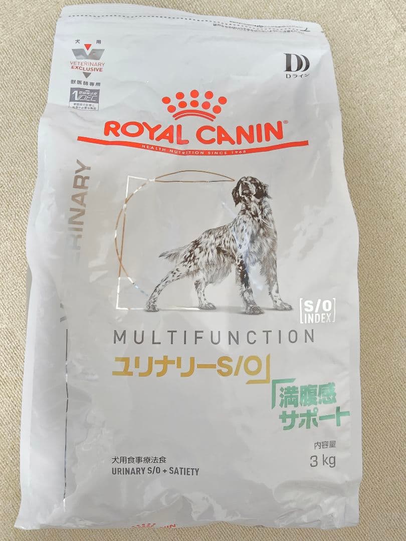  CANIN ユリナリー-S/O 満腹サポート3kg