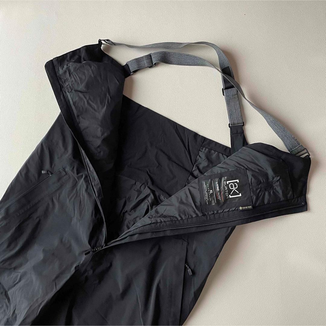 5465【美品】バートン ビブパンツ AK ゴアテックス 近年モデル ブラック
