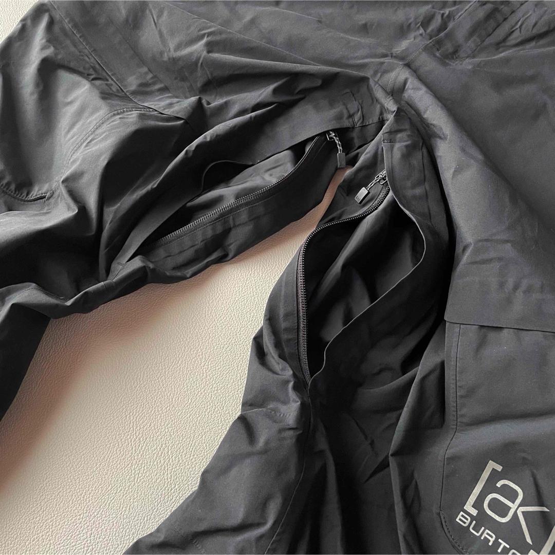 5465【美品】バートン ビブパンツ AK ゴアテックス 近年モデル ブラック