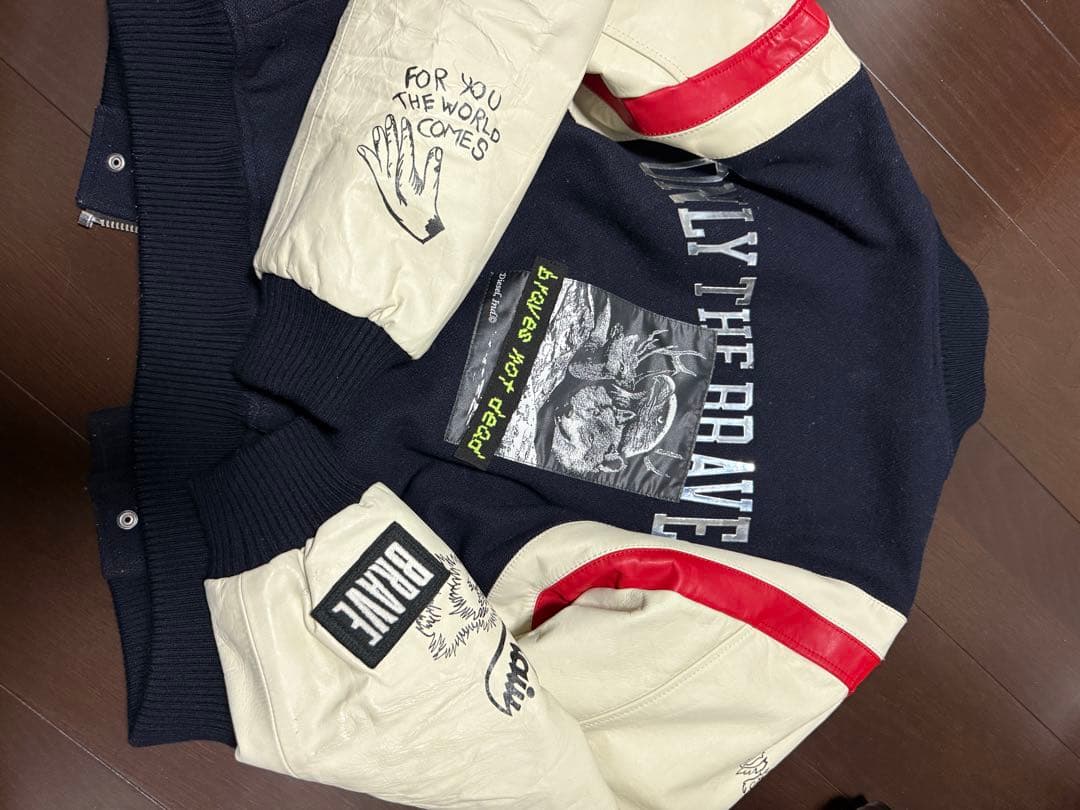 【期間限定】レア品diesel スタジャン ブラック XSサイズ