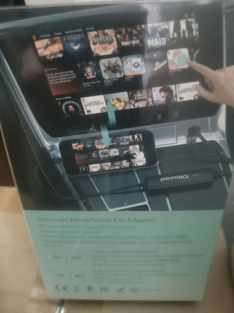 山*己様 Ottocast MirrorTouch カーアダプター