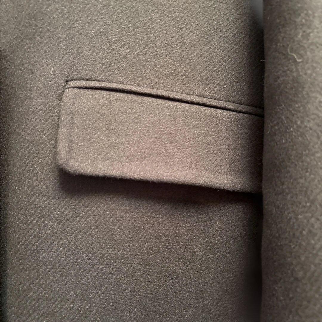 SLOBE IENA ダブルフェイスチェスターコートネイビー38