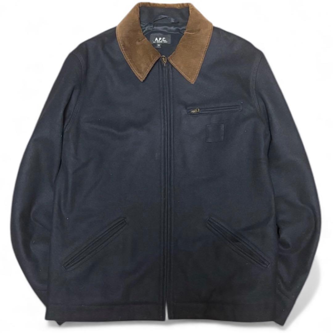 90s A.P.C ウール ブルゾン デトロイトジャケット Carhartt