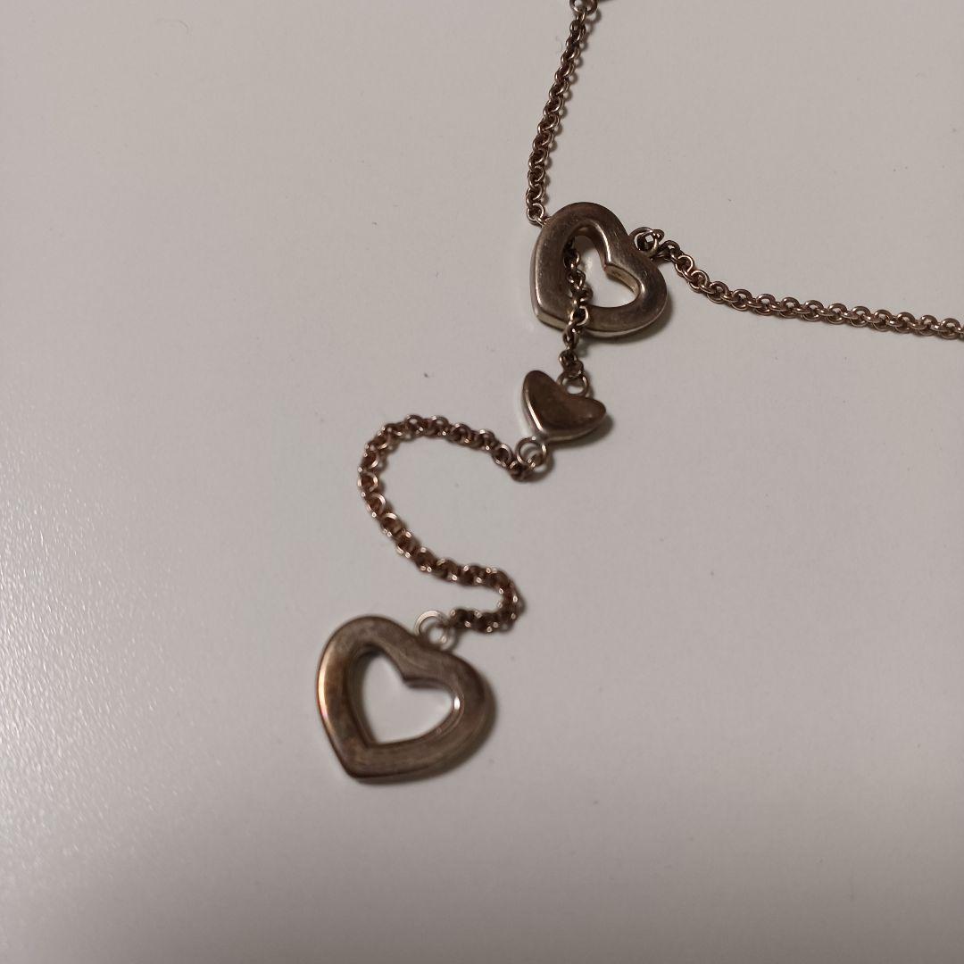 TIFFANY&CO. ティファニー　ハートリンク ラリアット ネックレス