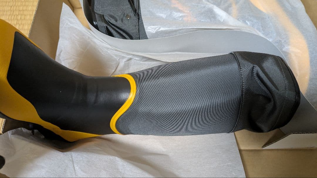 【未使用品】22SG サプラー2 ブラック 26cm 林業用 スパイク付 長靴