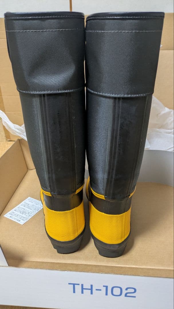 【未使用品】22SG サプラー2 ブラック 26cm 林業用 スパイク付 長靴