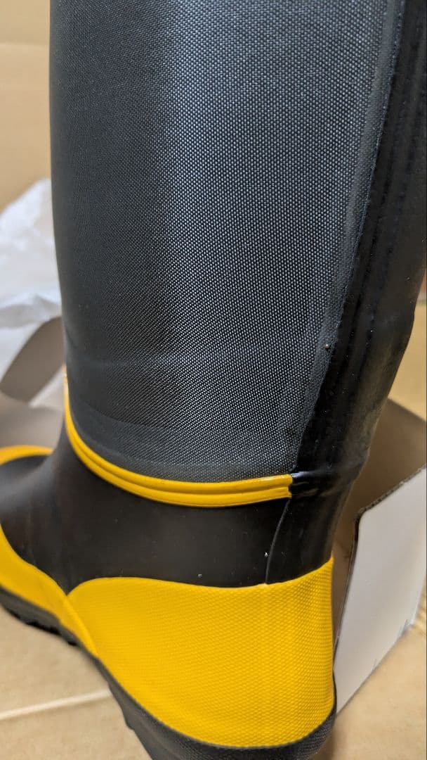 【未使用品】22SG サプラー2 ブラック 26cm 林業用 スパイク付 長靴