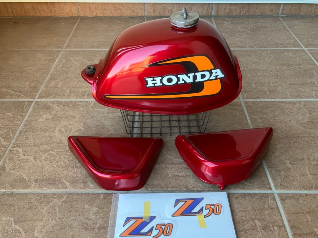 バイクタンク&サイドカバー　モンキー4L純正