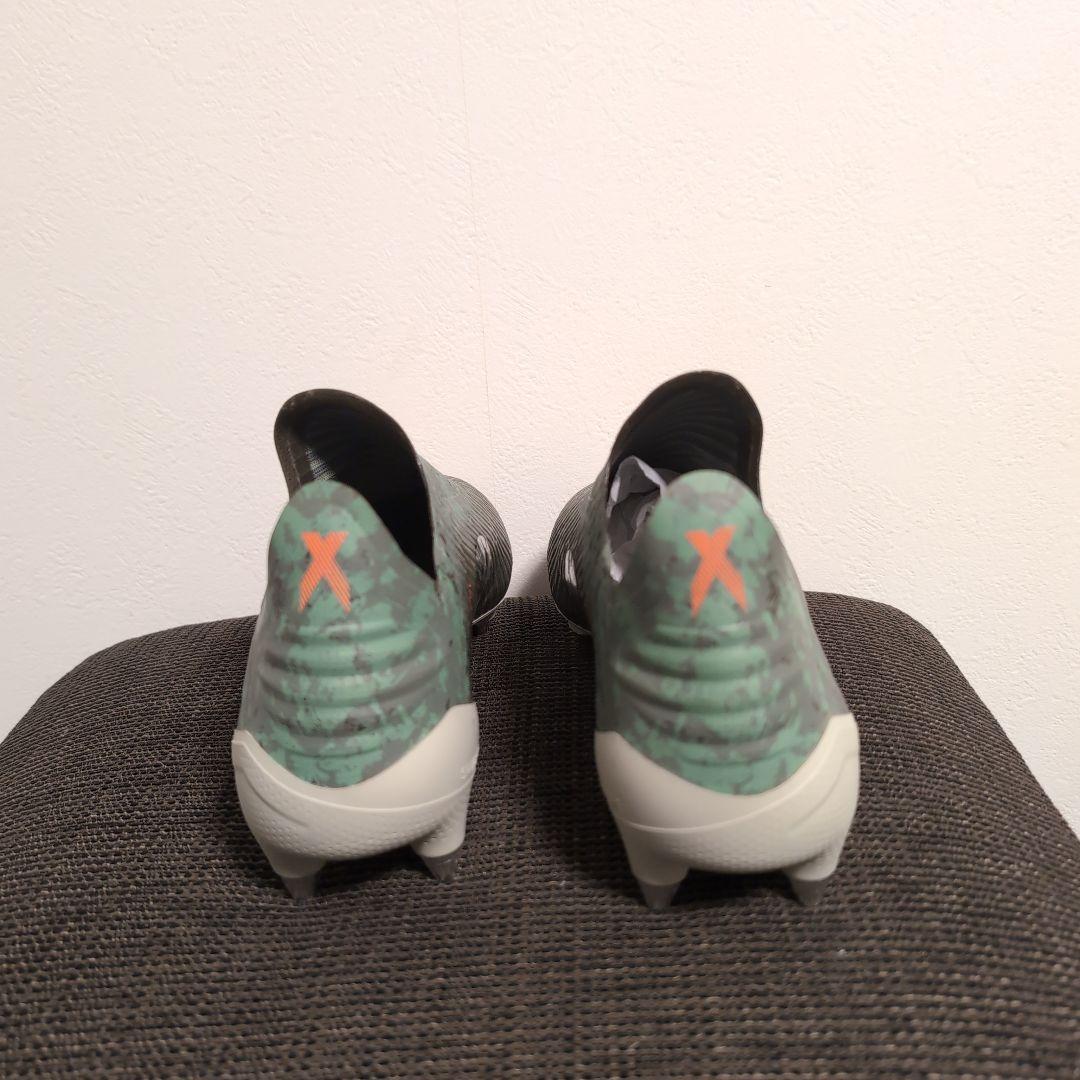 アディダス エックス 19+ FG(グリーン×オレンジ)