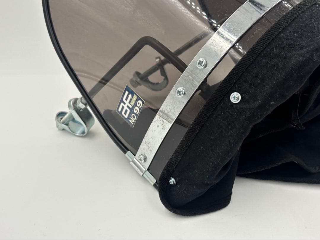 風防 スモーク 旧車風 カスタム用 Zファーザー系 汎用