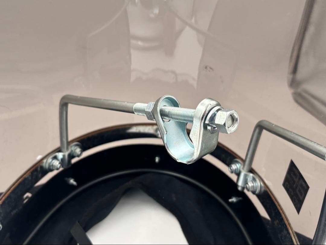 風防 スモーク 旧車風 カスタム用 Zファーザー系 汎用