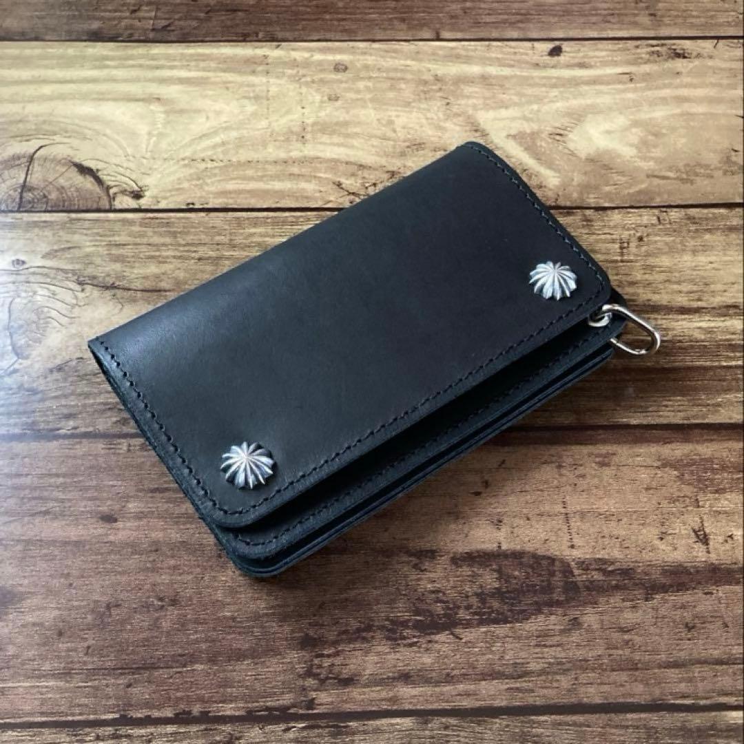 【お札を折らずに収納】トラッカーウォレット150（ミドル）3層【受注生産】