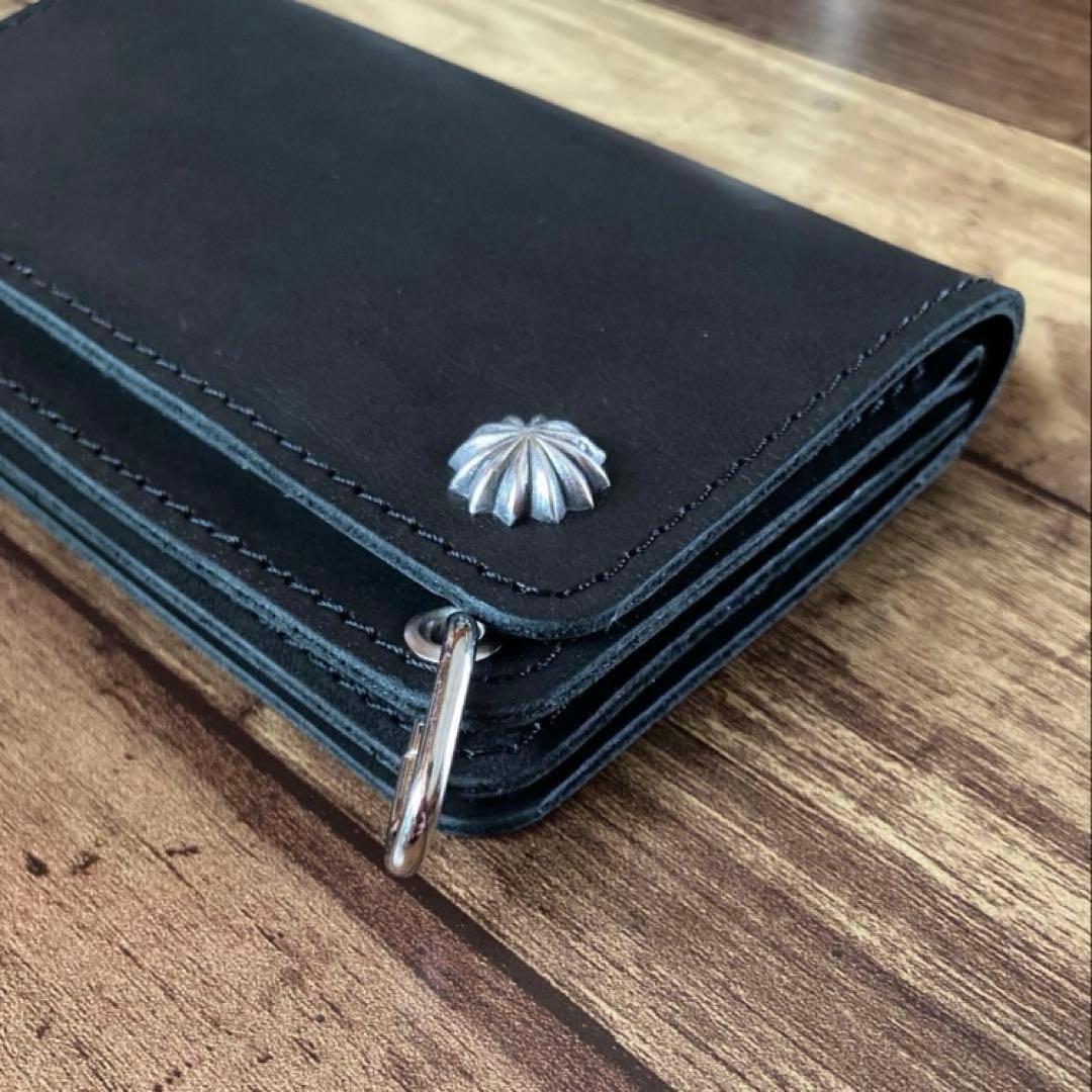 【お札を折らずに収納】トラッカーウォレット150（ミドル）3層【受注生産】