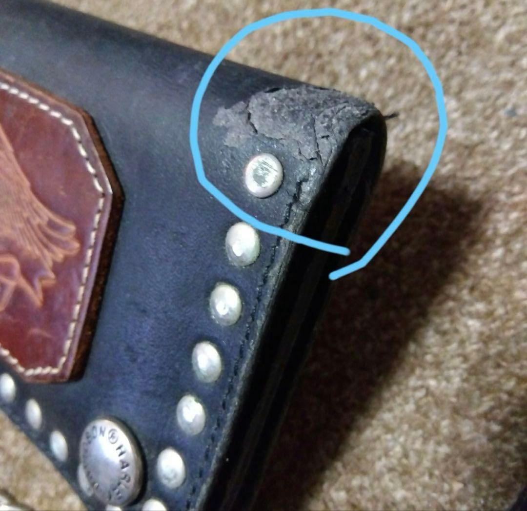 スタッズ ヴィンテージ ハーレーダビッドソン ウォレット