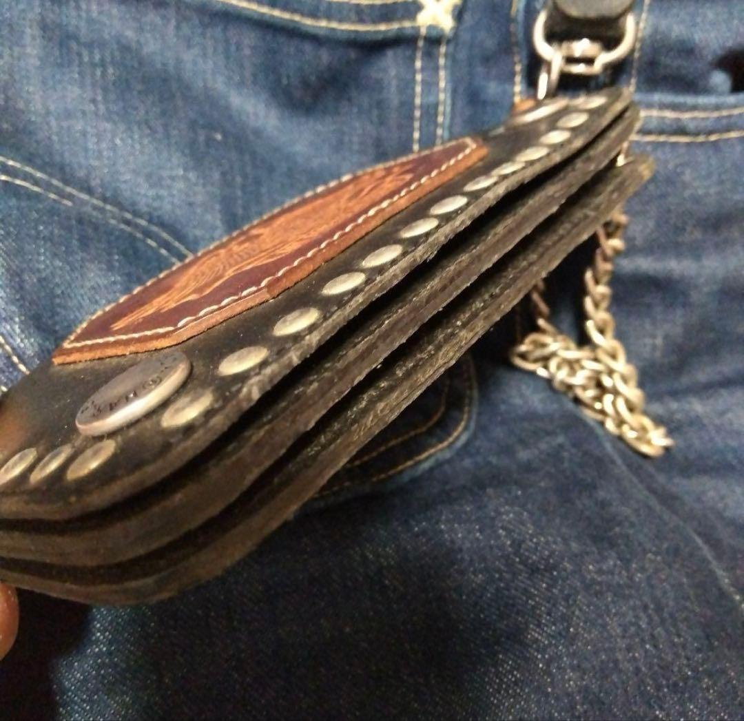 スタッズ ヴィンテージ ハーレーダビッドソン ウォレット