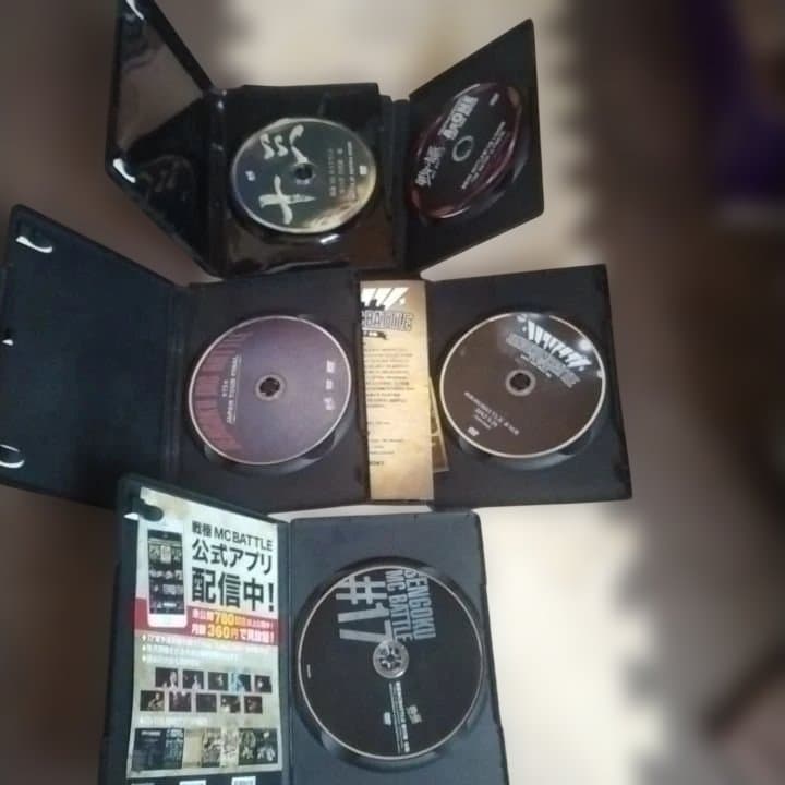 戦極MC BATTLE DVD 5本セット(13～17)