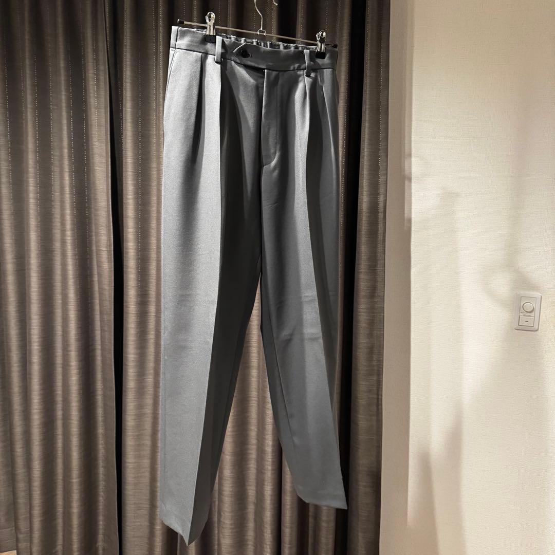 lidnmウールギャバセットアップjacket slacks