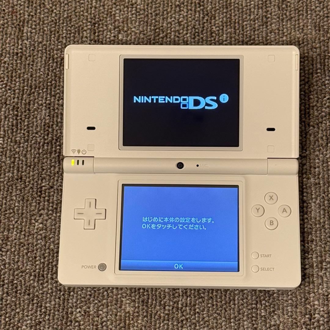 【ほぼ未使用】ニンテンドーDSi ホワイト 箱付き ①